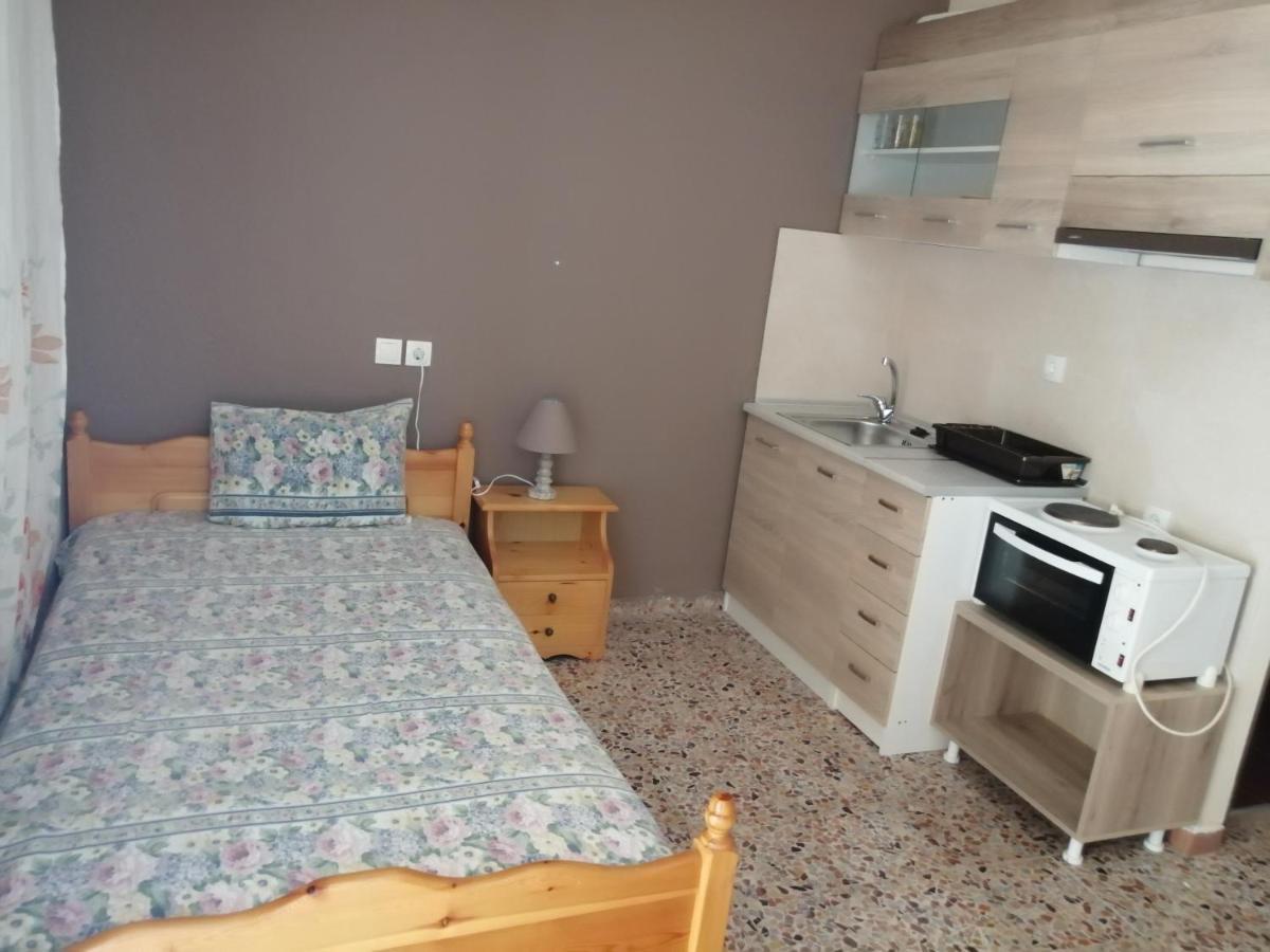Ο Ακλόνητος Apart otel Néa Meságkala Dış mekan fotoğraf